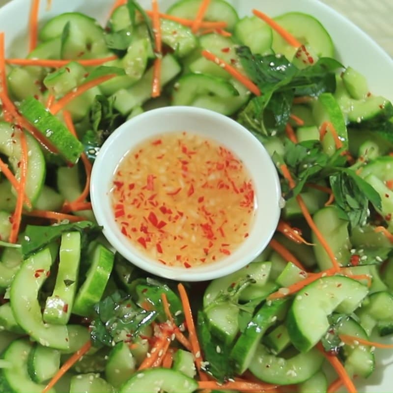 Dưa leo / rau luộc